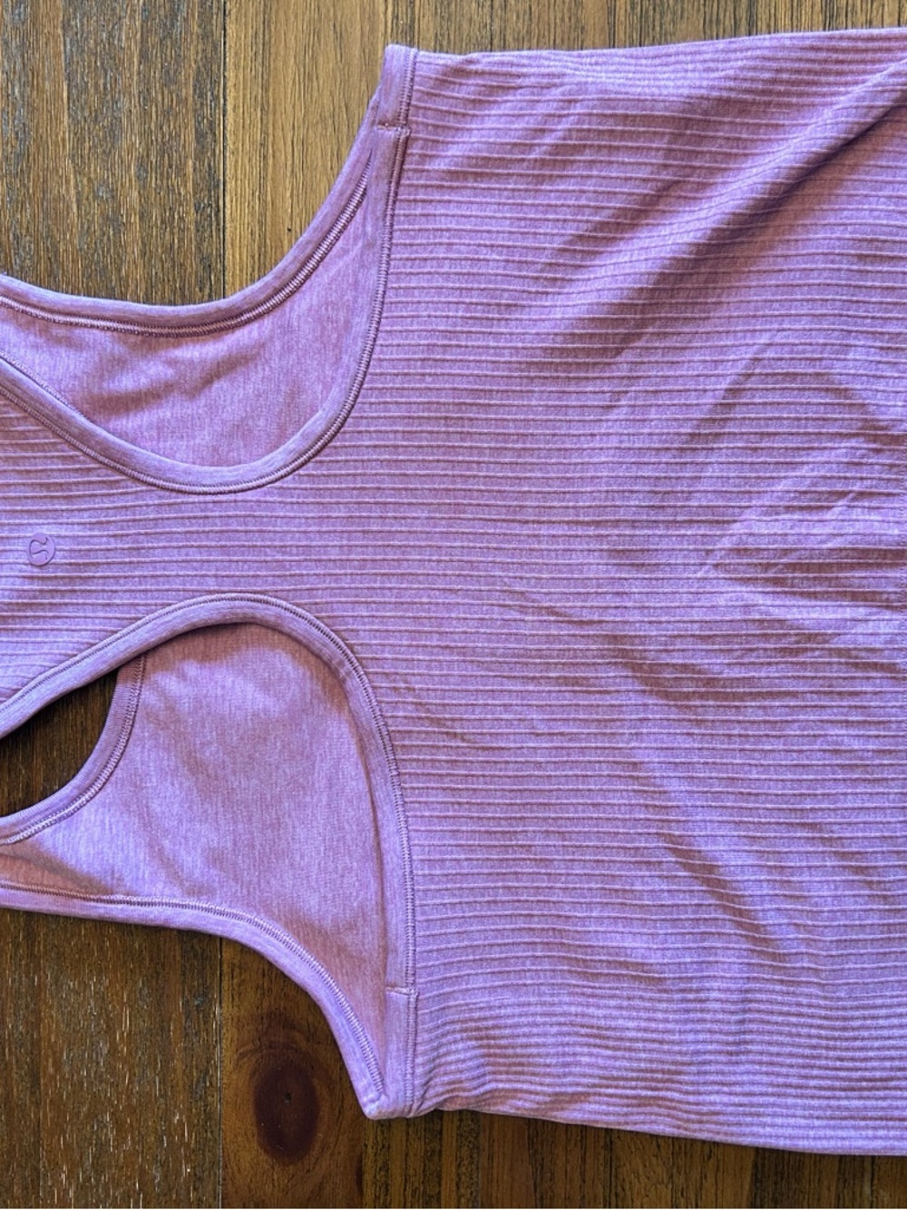 Lululemon Ribbed Crop Support Tank - Picture 2 of 2